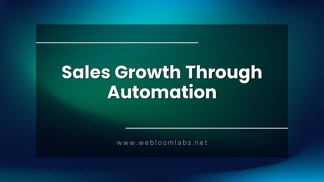 Grow 3x Faster with Sales Automation: Your Blueprint for Exponential Business Growth